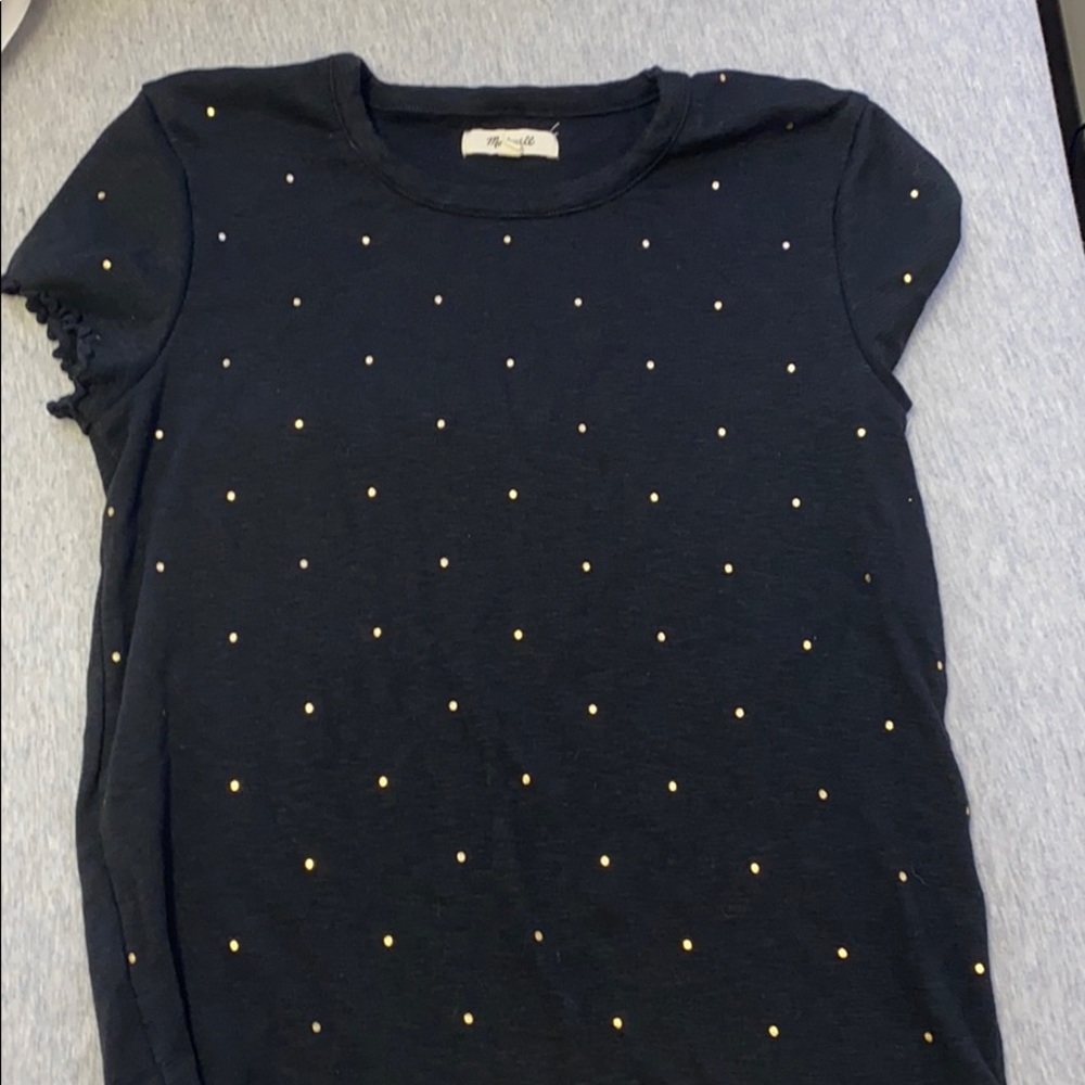 Made well black tee